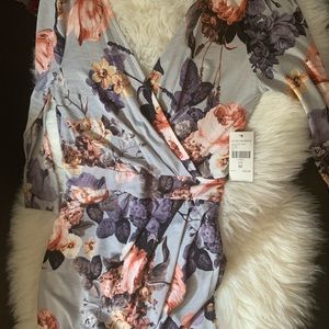 Midi floral dress